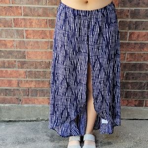 Soulmates Women’s Juniors Short Skirt Size Small Multicolored Blue White